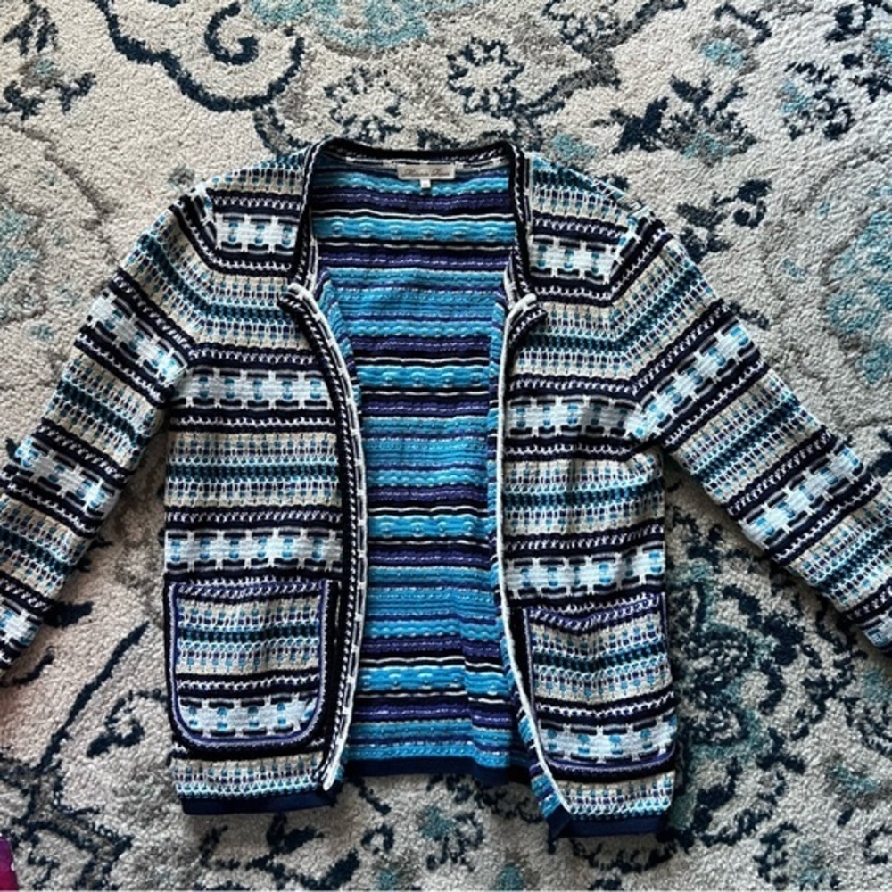 Minnie rose knit cardigan